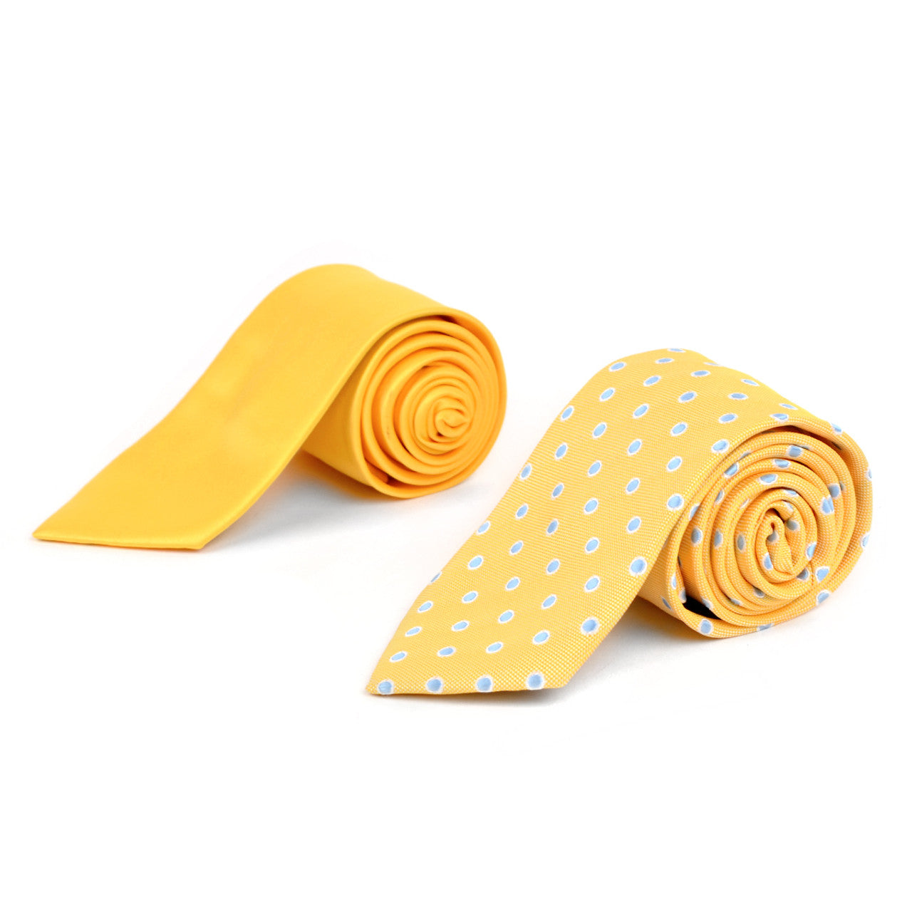 Dotted & Solid Tie with Matching Hanky Box Set