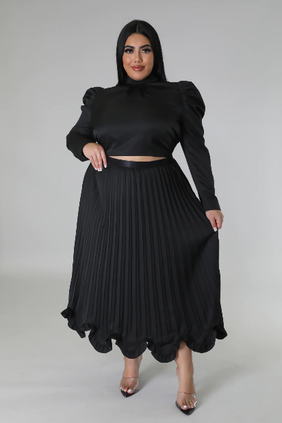 Expensive Thoughts Skirt Set