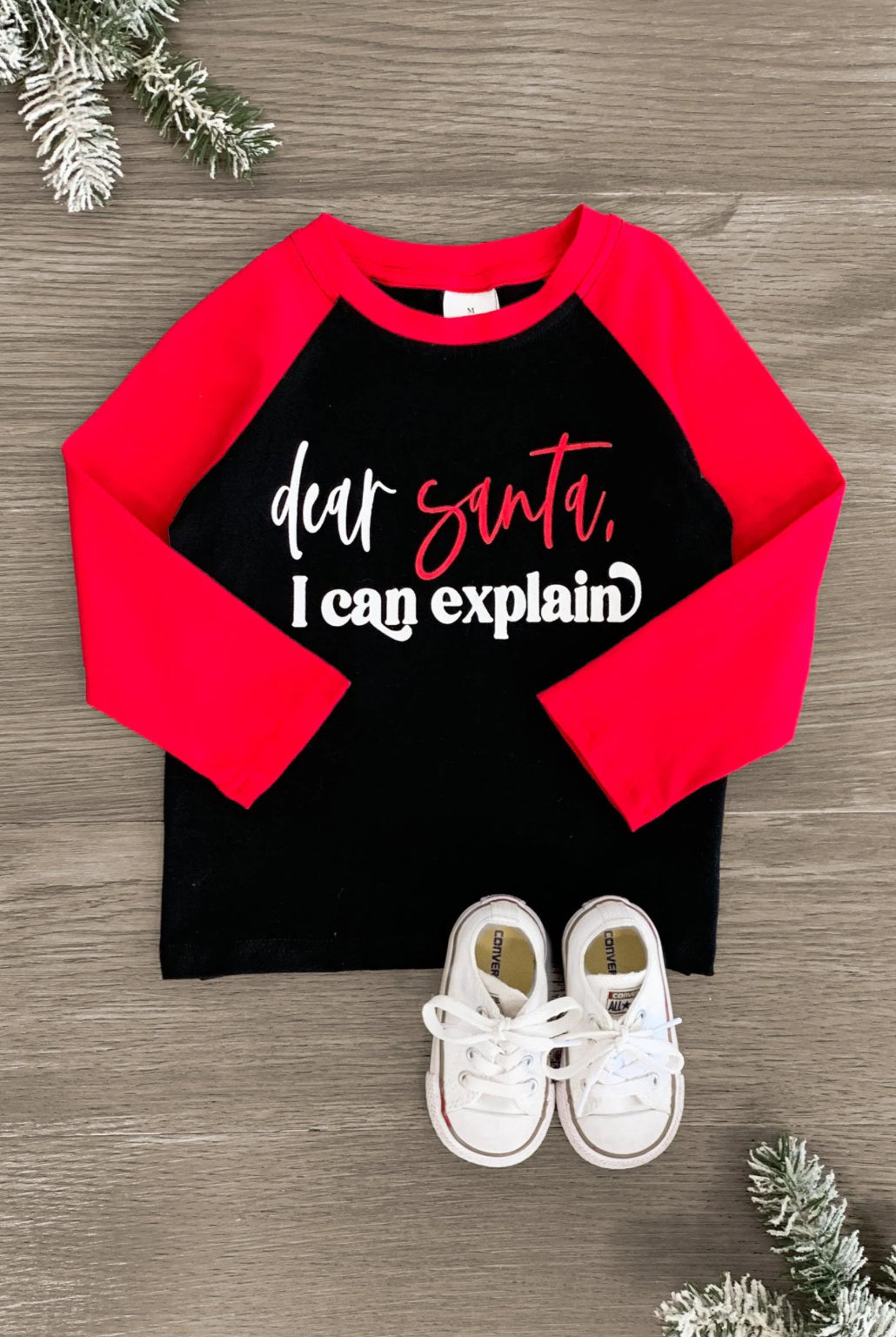 Dear Santa, I Can Explain" Matching Boy & Girl Set