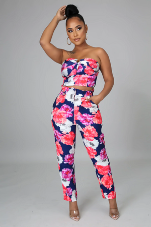Summery Vistas Pant Set
