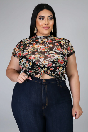 Garden Sheer Top