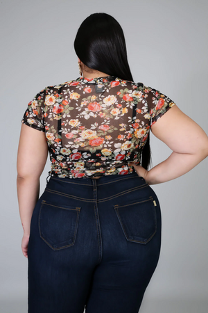 Garden Sheer Top