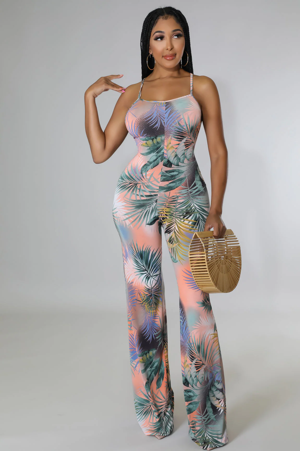 Palms Baby Jumpsuit