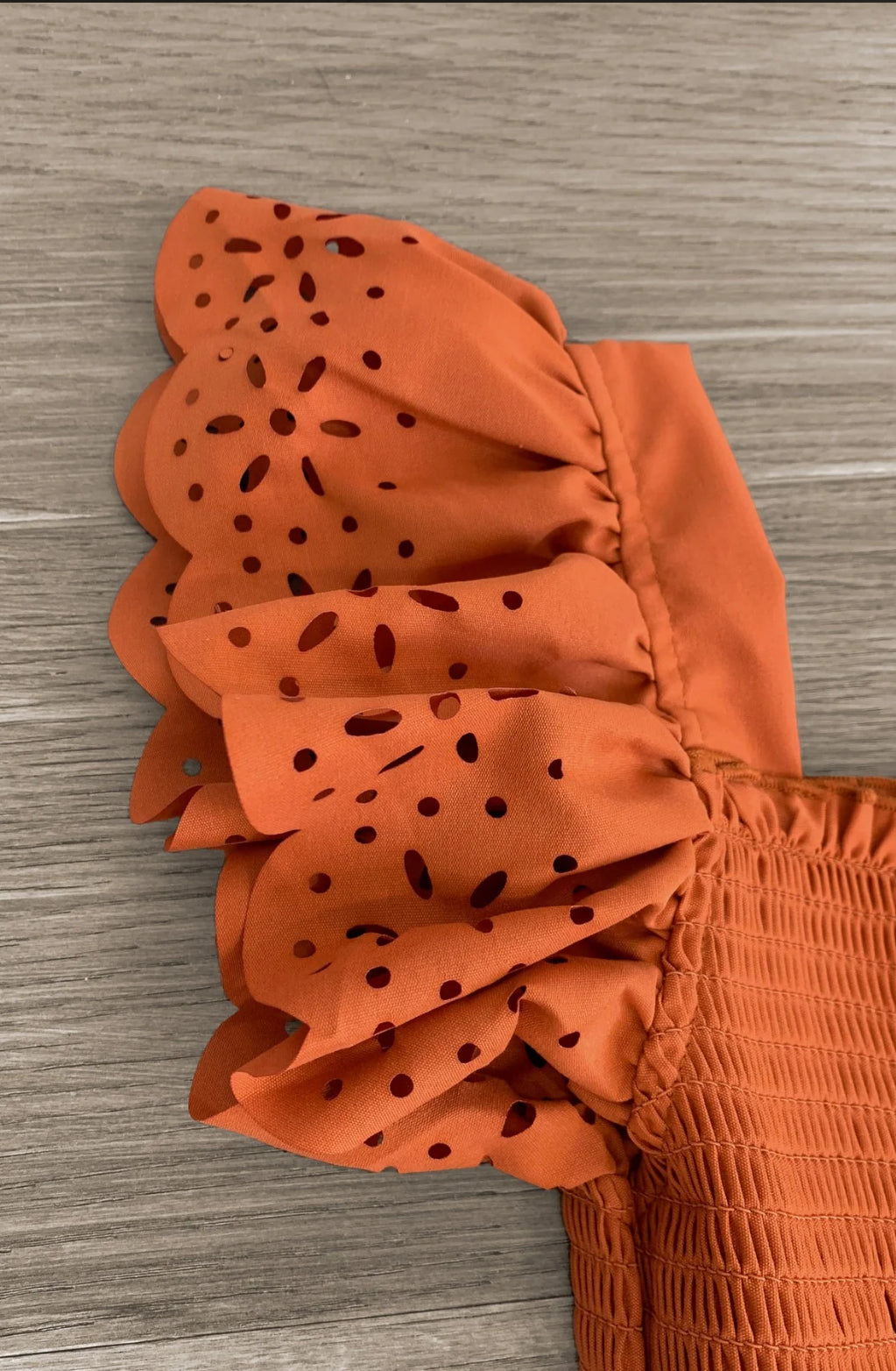 Mom & Me - Eyelet Ruffle Dress