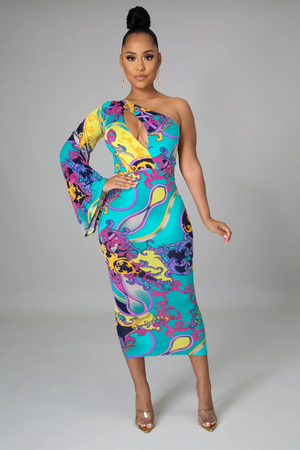 Striking Arrival Dress