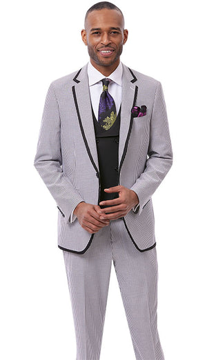 Men’s 3 pc Striped Suit