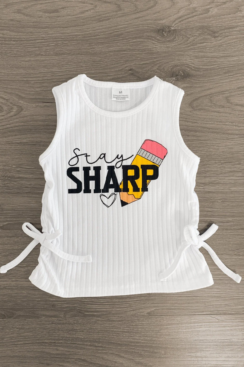 Stay Sharp" Sequin Denim Short Set