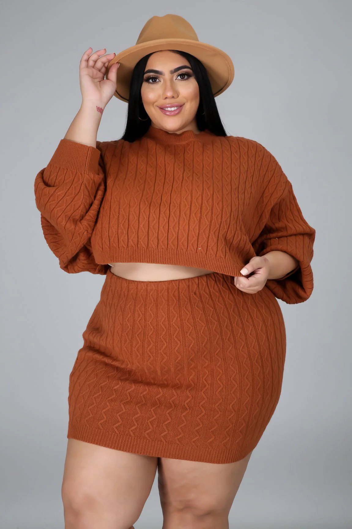 Too Little Too Late Skirt Set