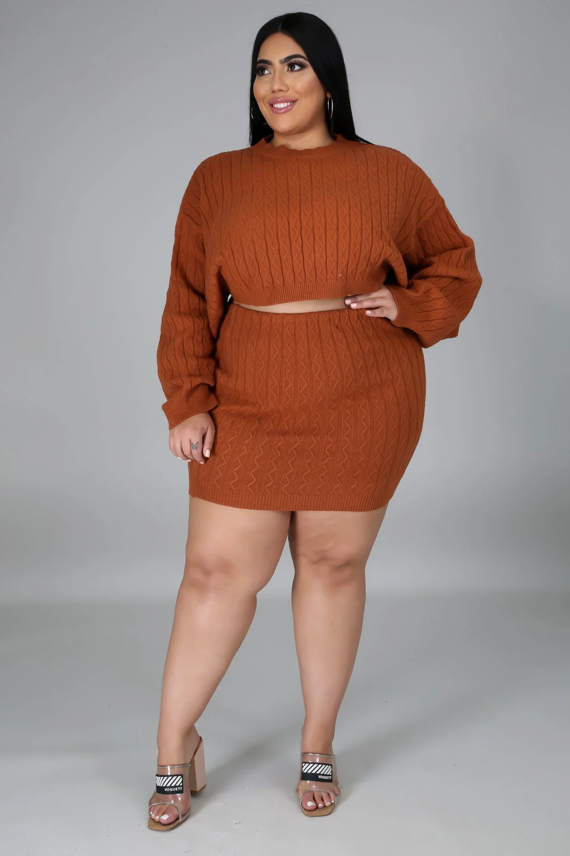 Too Little Too Late Skirt Set