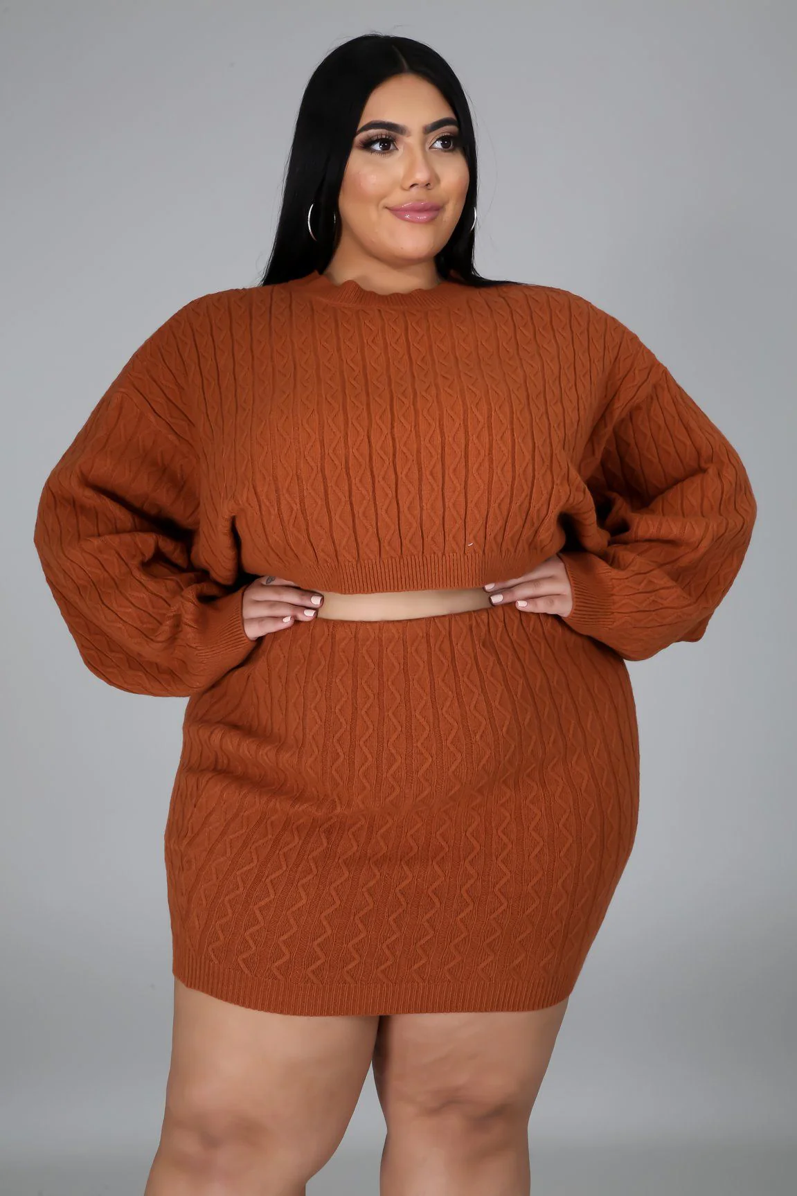Too Little Too Late Skirt Set