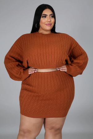 Too Little Too Late Skirt Set