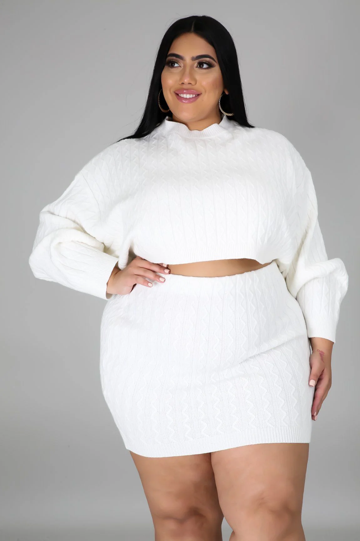Too Little Too Late Skirt Set