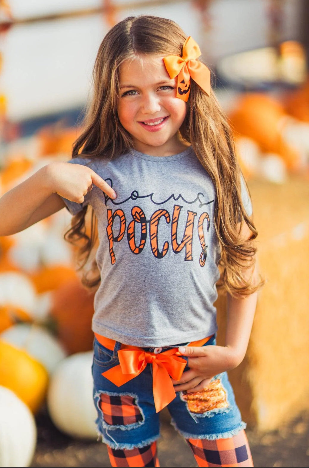 Hocus Pocus Legging & Denim Short Set