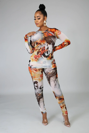 Euro Trip Legging Set