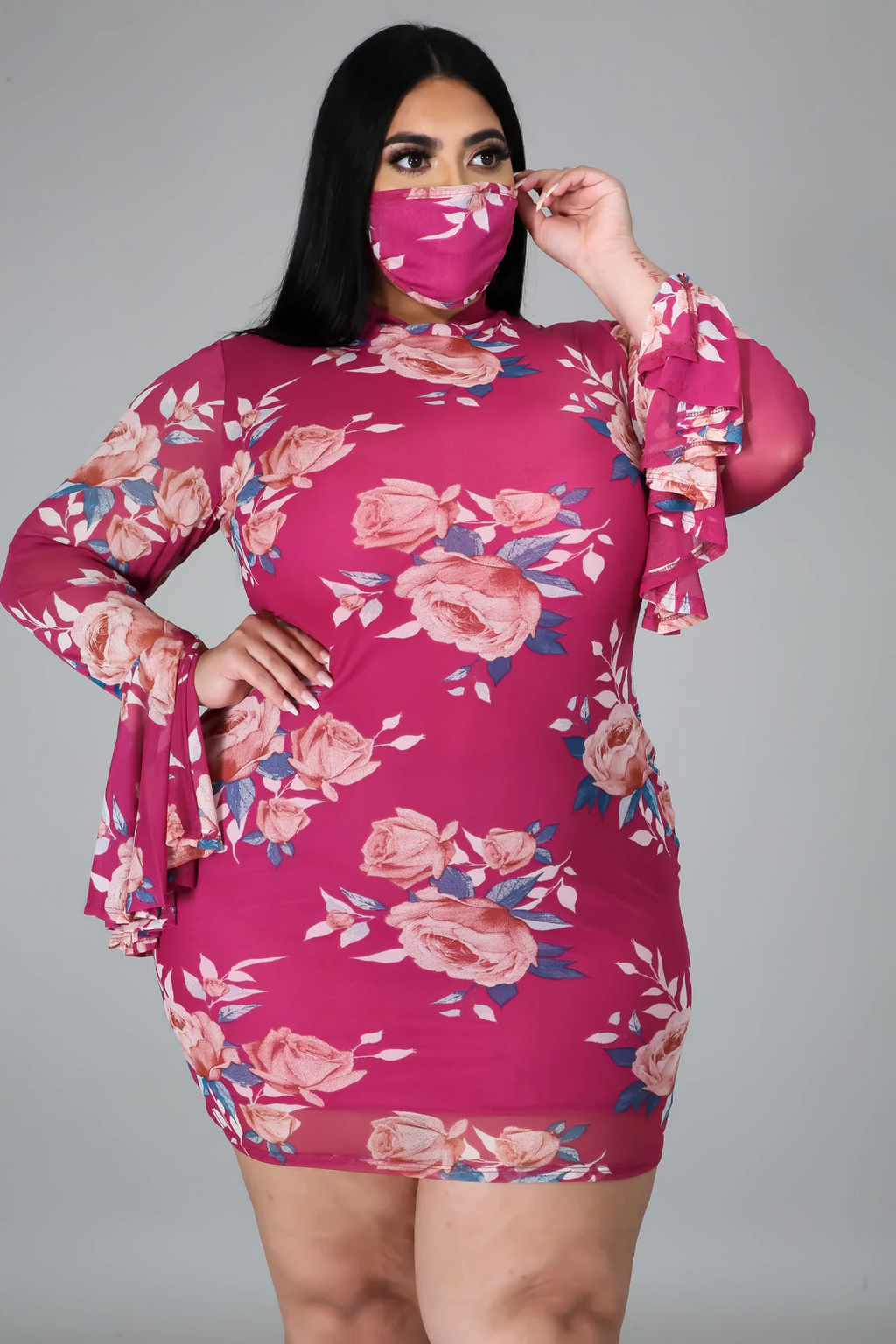 Flower Queen Dress Set