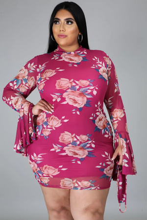 Flower Queen Dress Set