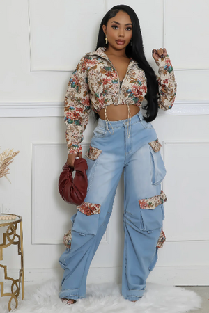 Girls Brunch Pant Set