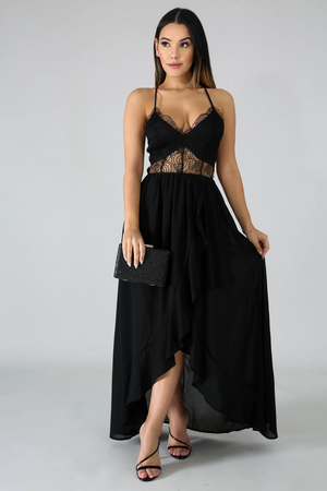Simplicity Slit Maxi Dress