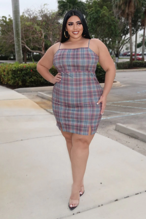 Plaid Me Boy Dress