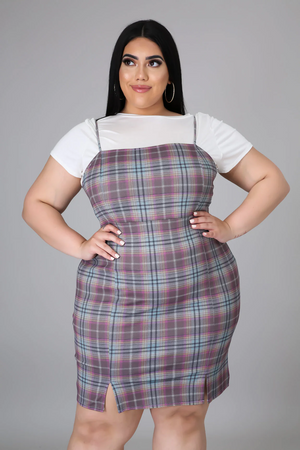 Plaid Me Boy Dress