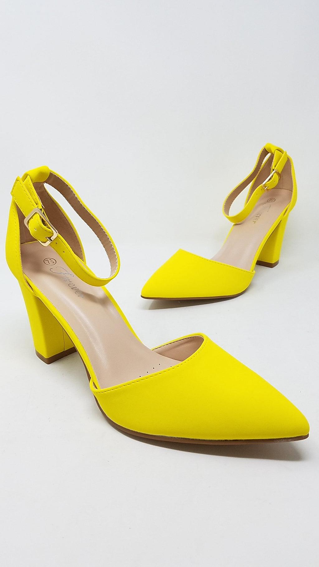 Sunny Yellow Heels
