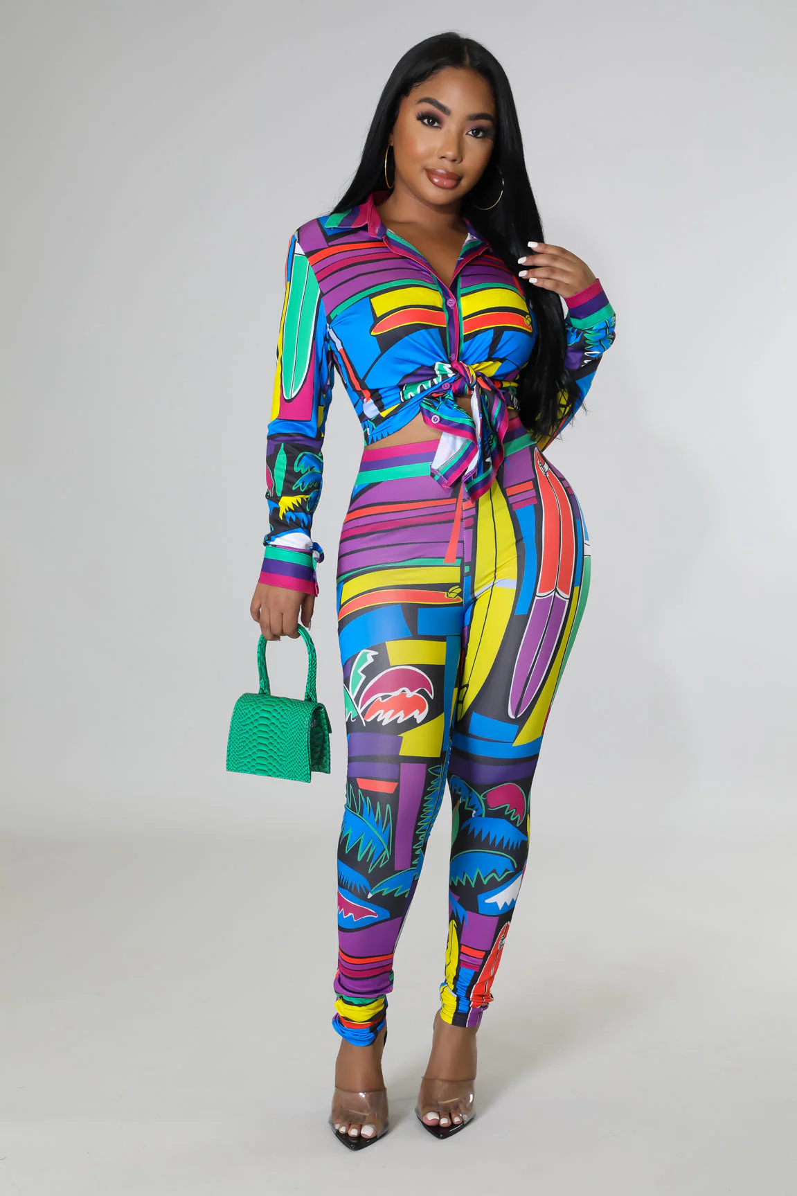 Tropical Girly Legging Set
