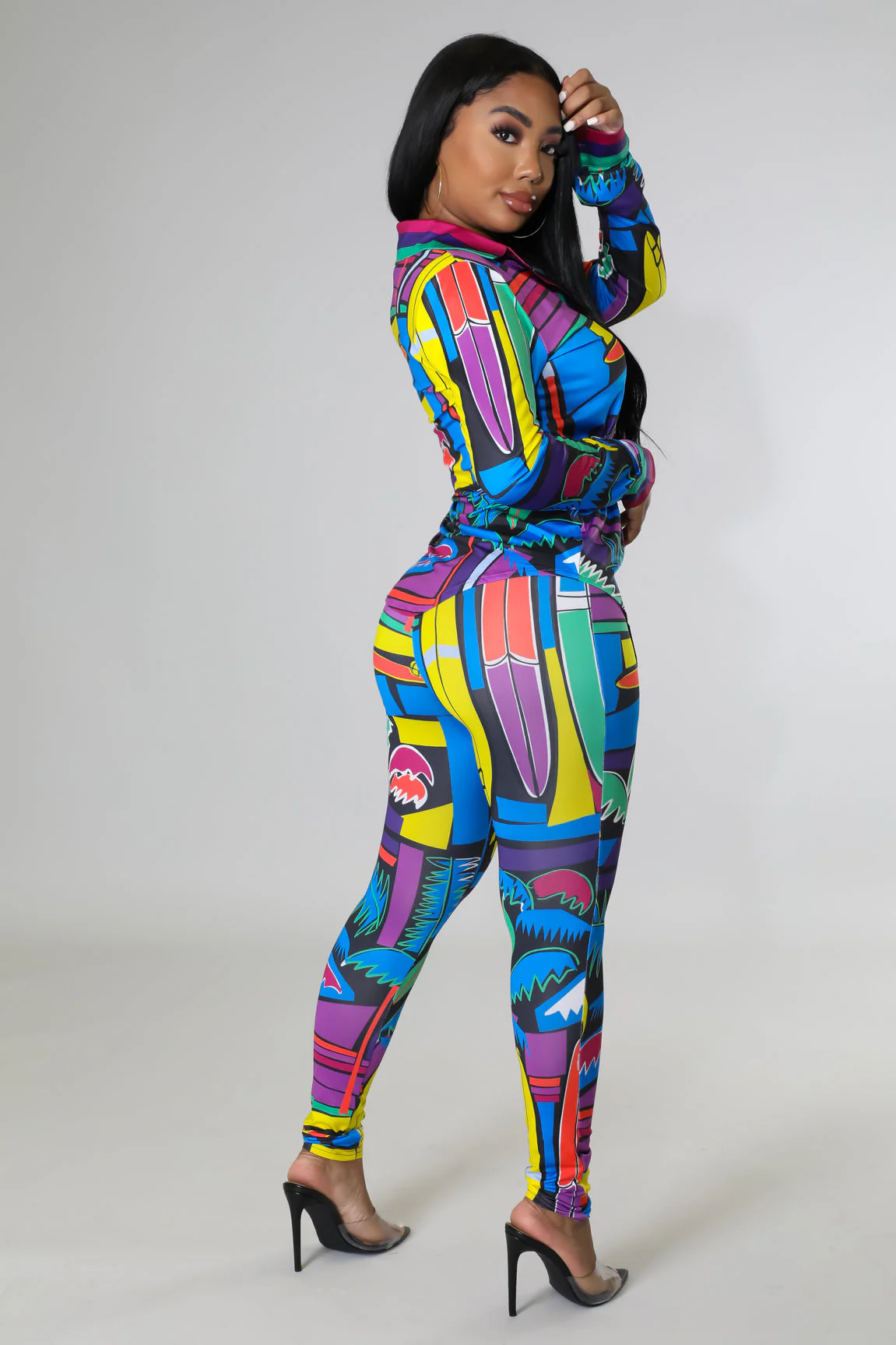 Tropical Girly Legging Set