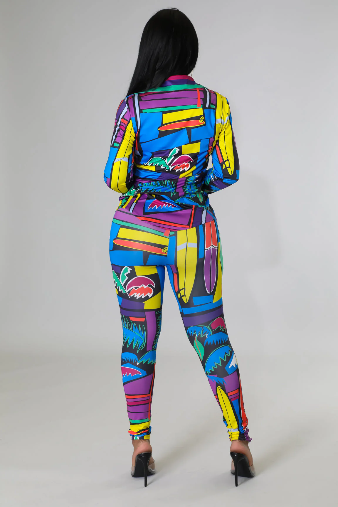 Tropical Girly Legging Set