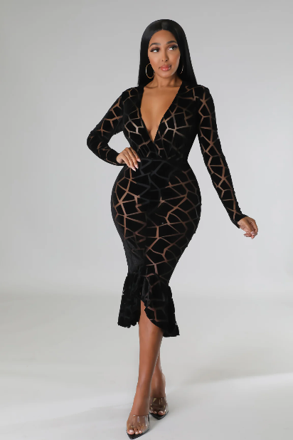 Keep The Illusions Dress