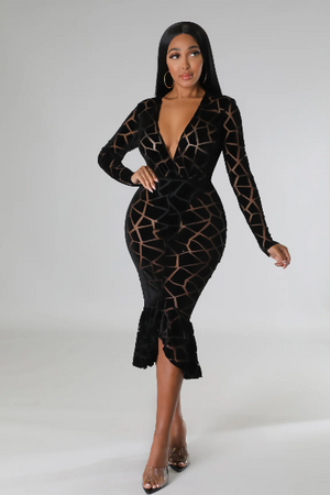 Keep The Illusions Dress