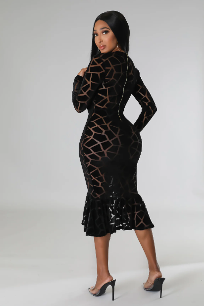 Keep The Illusions Dress