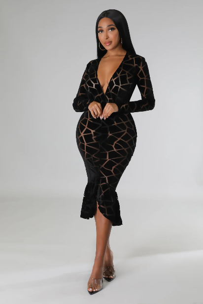 Keep The Illusions Dress