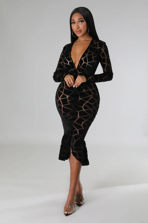 Keep The Illusions Dress