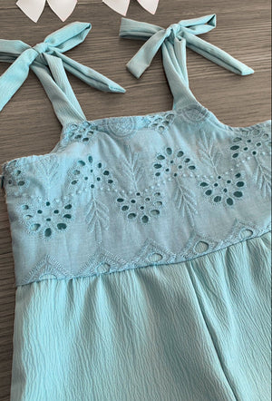 Dusty Blue Jumpsuit