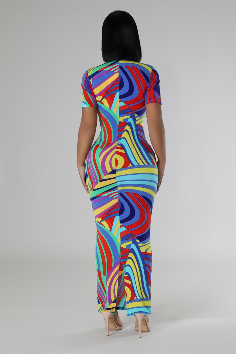 Rainbow Rapture Dress