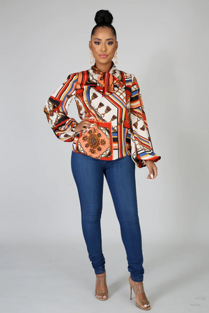 Crowned Skirt Set