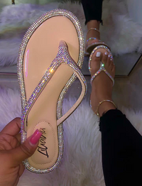 Lindy Rhinestone Sandals