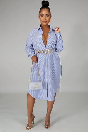 A Little Sheer Tunic Dress