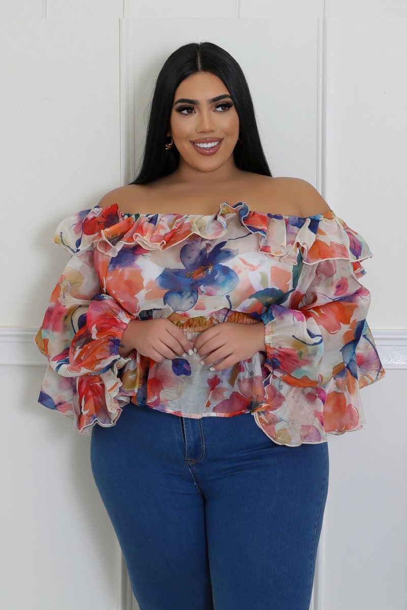 Summer Kisses Top Plus