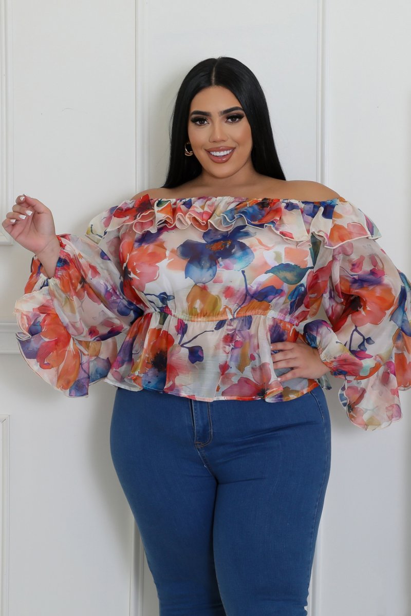 Summer Kisses Top Plus