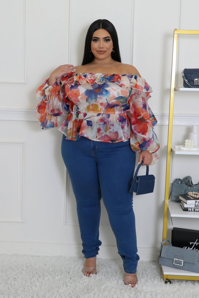 Summer Kisses Top Plus