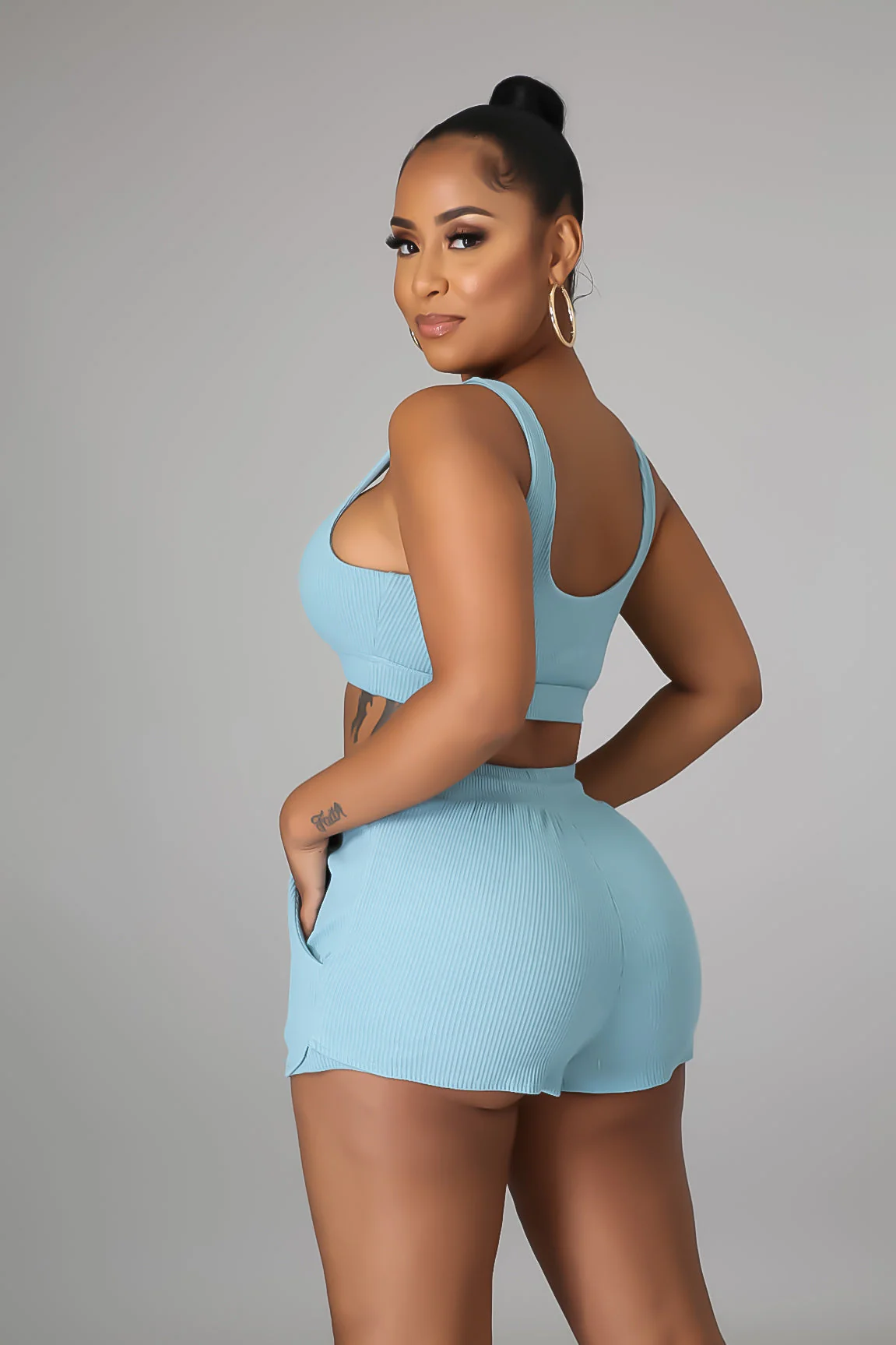 Casually Cute Boo Short Set
