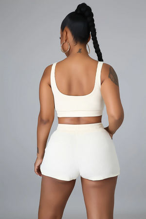Casually Cute Boo Short Set
