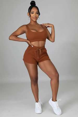 Casually Cute Boo Short Set