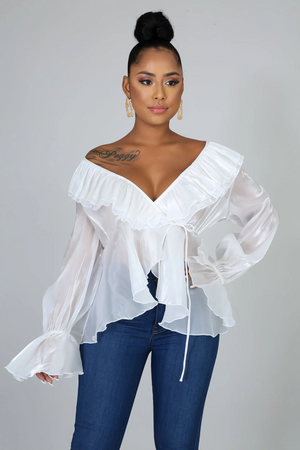 Chrystal Sheer Blouse