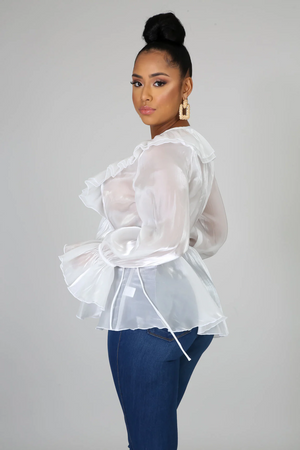 Chrystal Sheer Blouse
