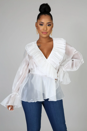 Chrystal Sheer Blouse