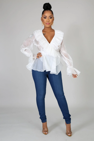 Chrystal Sheer Blouse