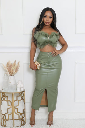 Catch Your Eye Skirt Set