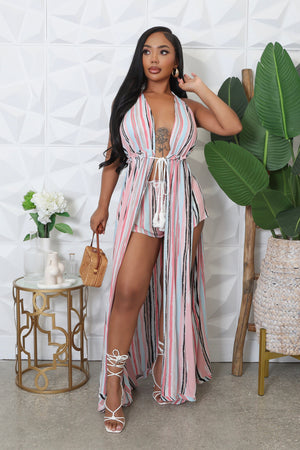 Aubrey Cover Up Short Set